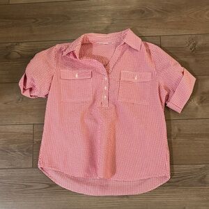 Vintage RedCheckered Shirt